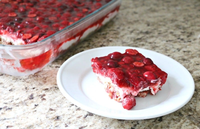 Cranberry Cream Cheese Dessert