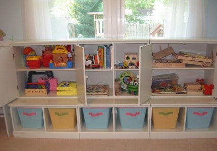 Project Home Organization: A Playroom Makeover On A Budget- All Things ...