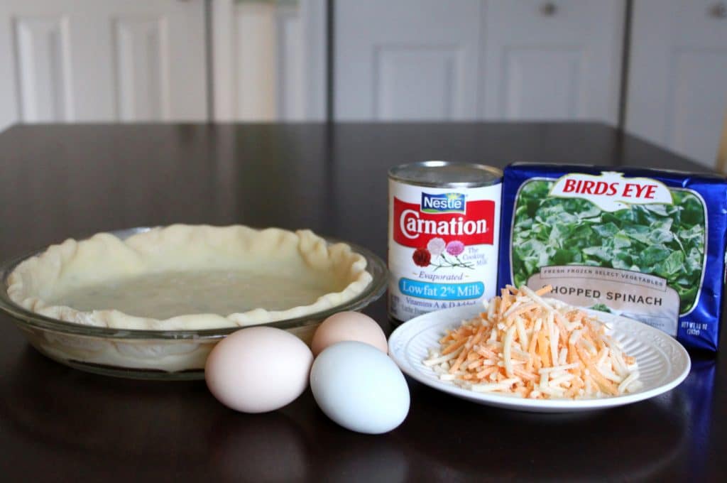 Spinach & Cheese Quiche All Things Mamma