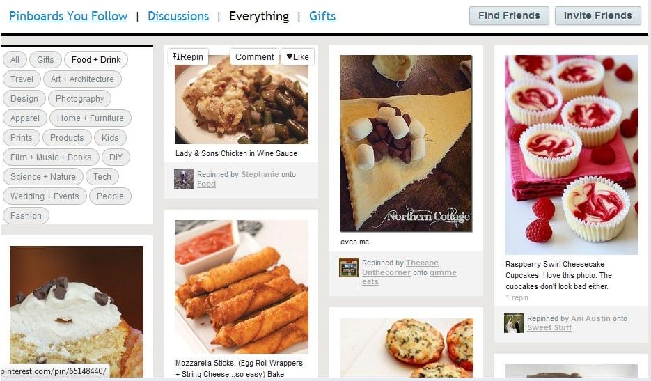 Pinterest – A Great Way To Organize Your Interests and Connect With Others