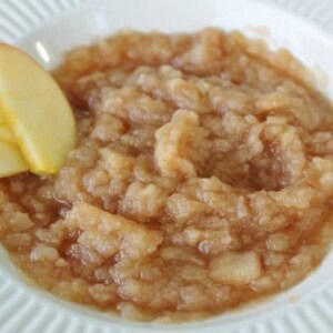 crock pot applesauce.