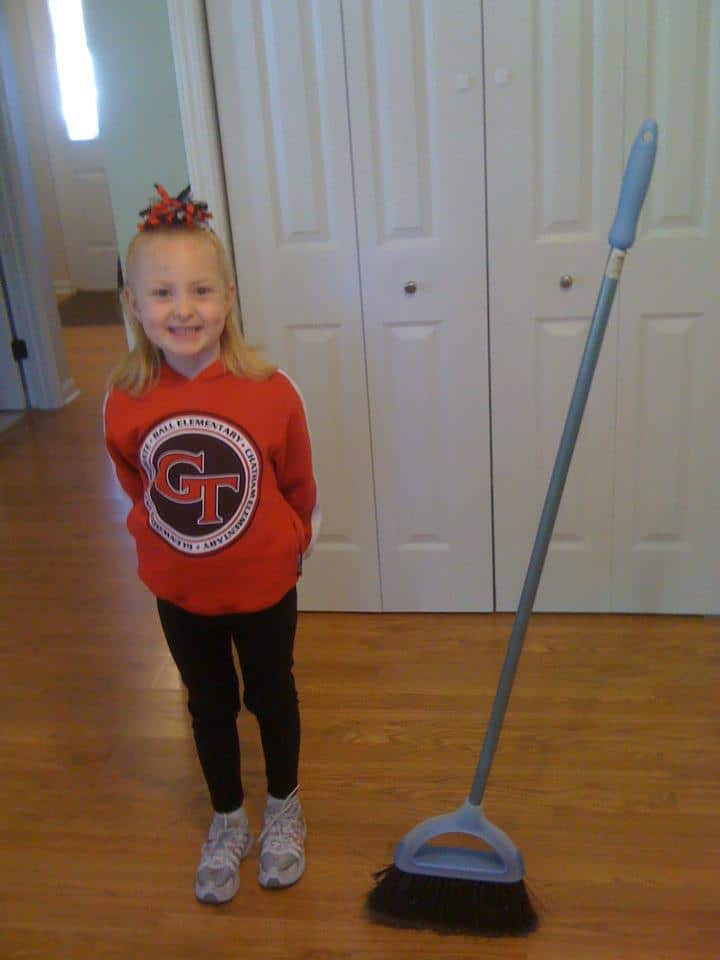 Brooms Standing On End &#8211; Phenomenon or Trick?