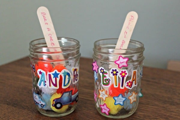 Jars for kids for rewards 