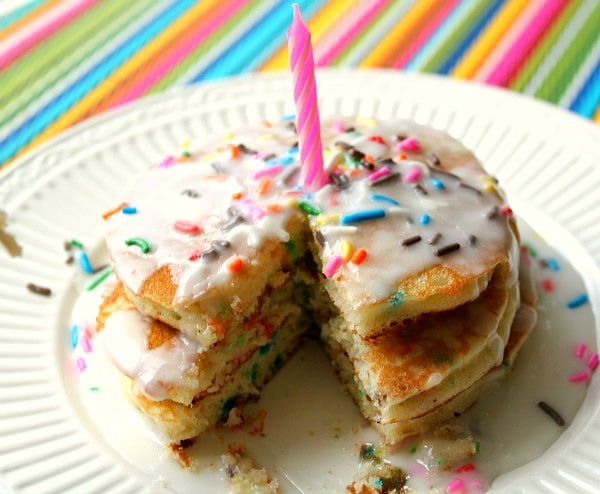 Birthday Cake Pancakes 