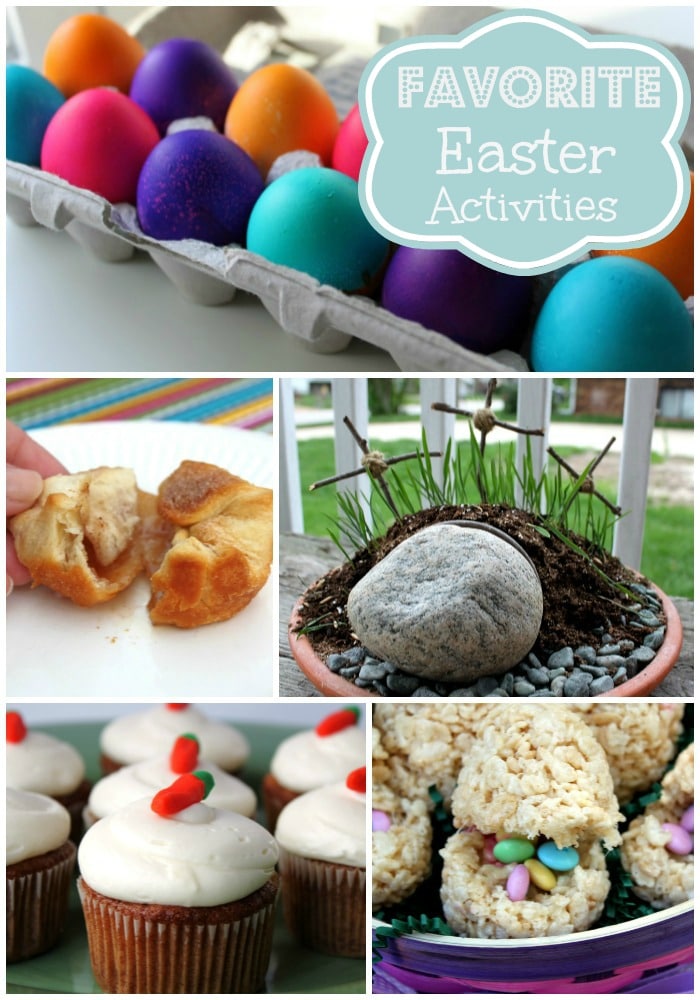 A great collection of activities and recipes to complete with your family for Easter!