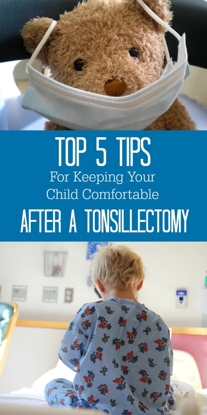 tips to help your child feel better after a tonsillectomy 