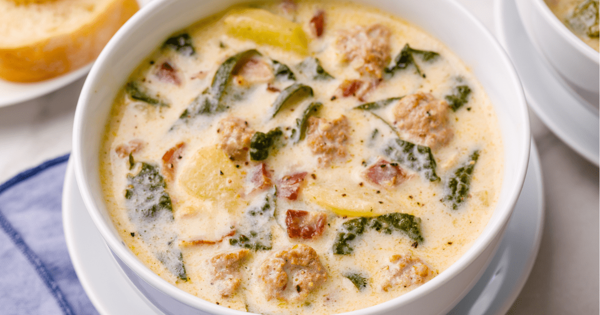 Simple Olive Garden Zuppa Toscana Soup | All Things Mamma
