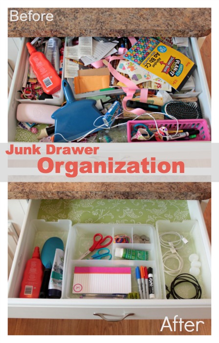 Having a space to keep items you need within reach helps to keep your day more sane and organized!
