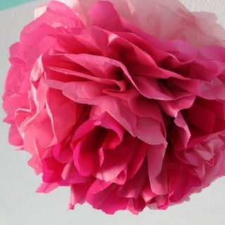 How To Make Ombre Pom Poms (and other birthday fun!)