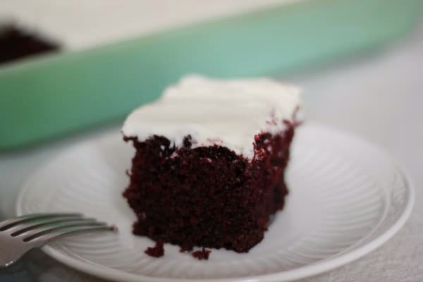 Old Fashioned Red Velvet Cake