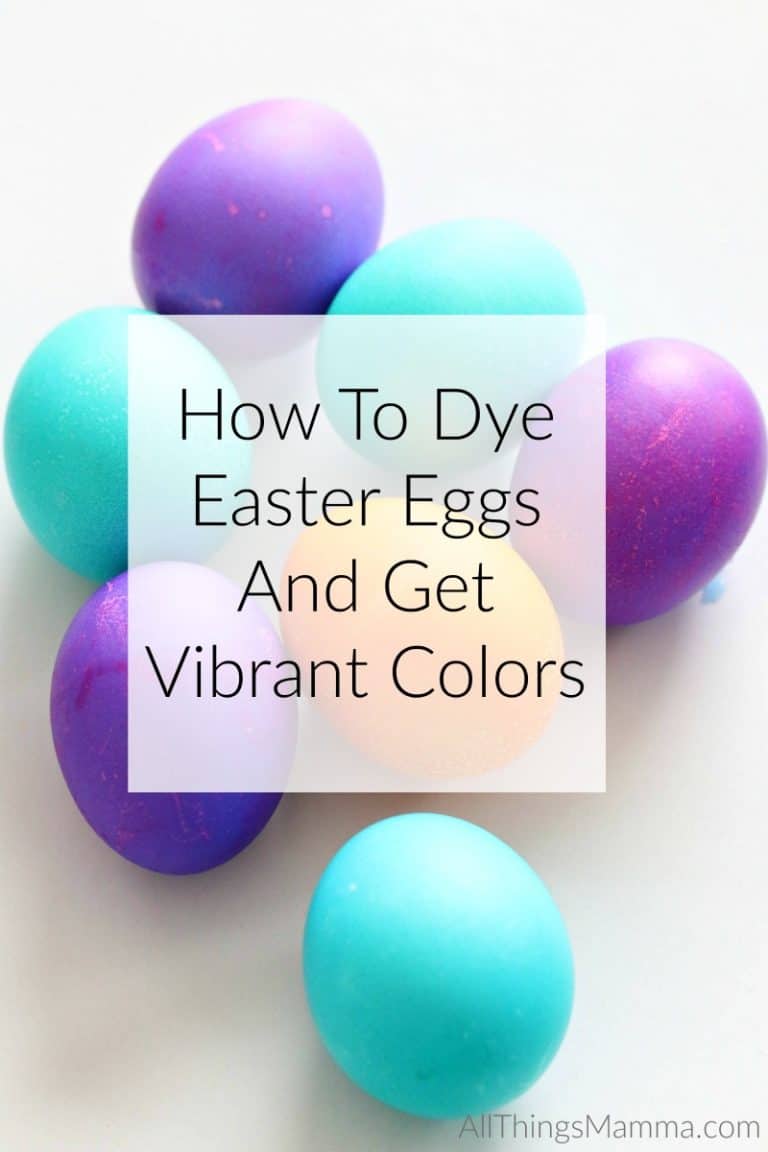 How To Dye Easter Eggs And Get Vibrant Colors All Things Mamma