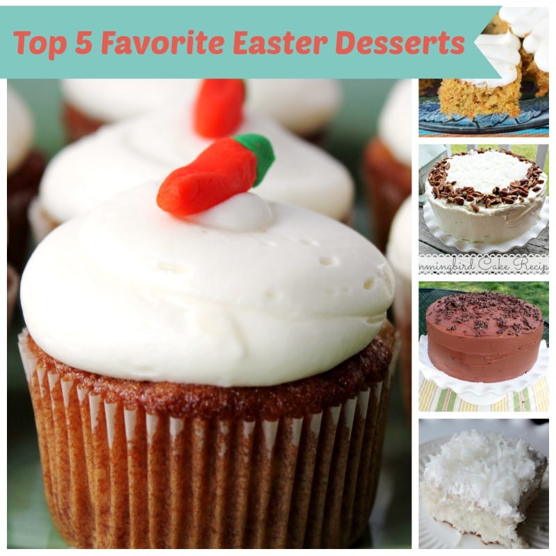 Top 5 Favorite Easter Desserts