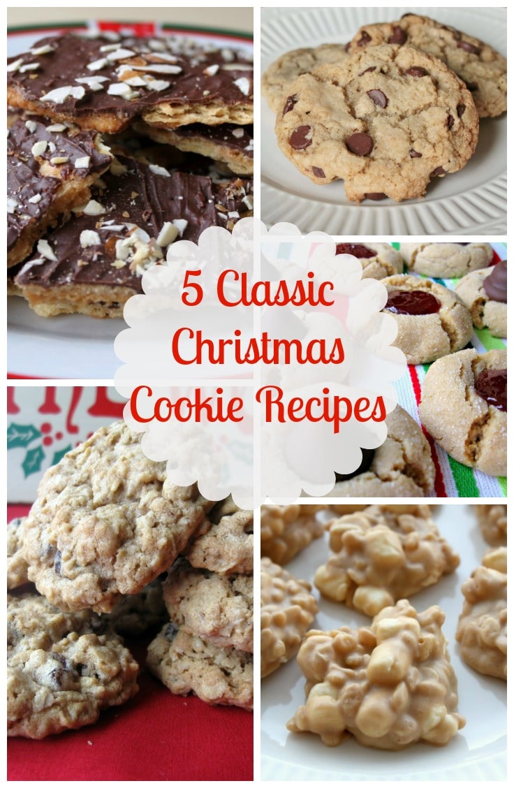 5 Classic Christmas Cookie Recipes that should be on your holiday baking list this season!