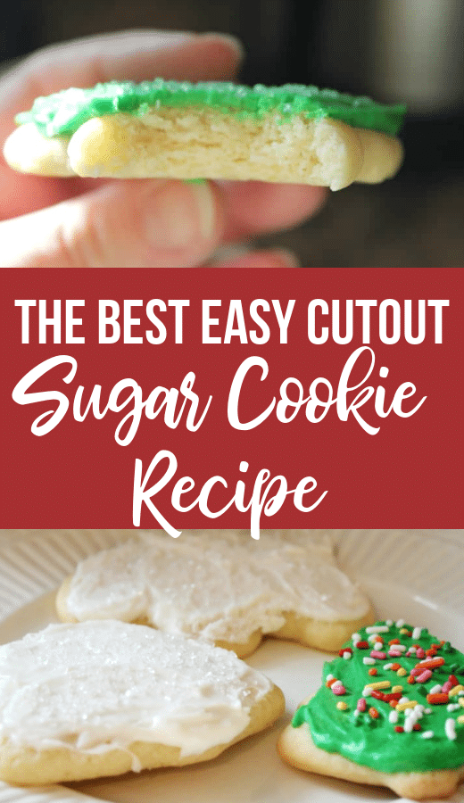 easy Cutout Sugar Cookie Recipe 