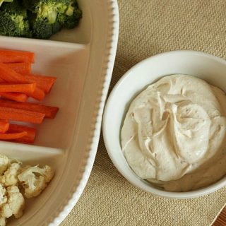 Easy 3-Ingredient Veggie Dip