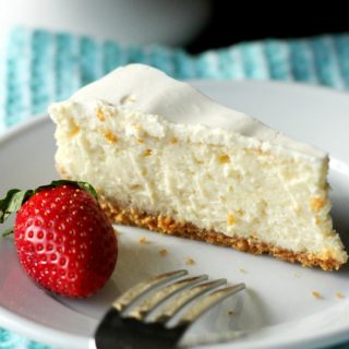 The easiest New York Style Cheesecake ever!