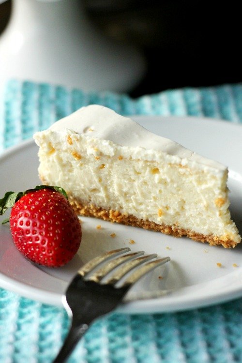 The easiest New York Style Cheesecake ever! 