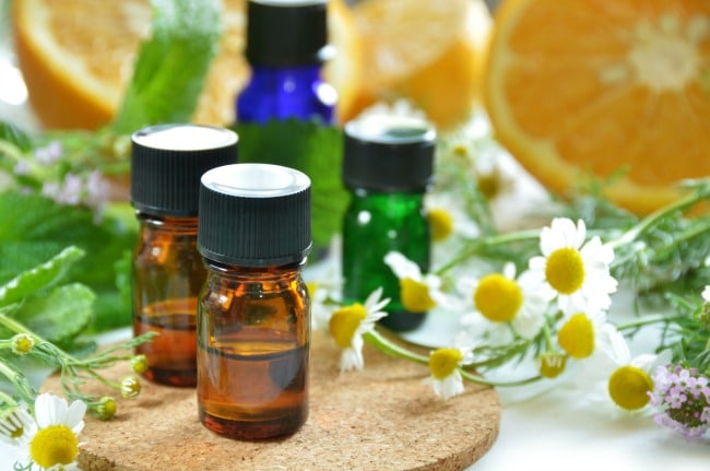 essential oils flowers
