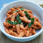 Creamy Tomato and Basil Penne Pasta