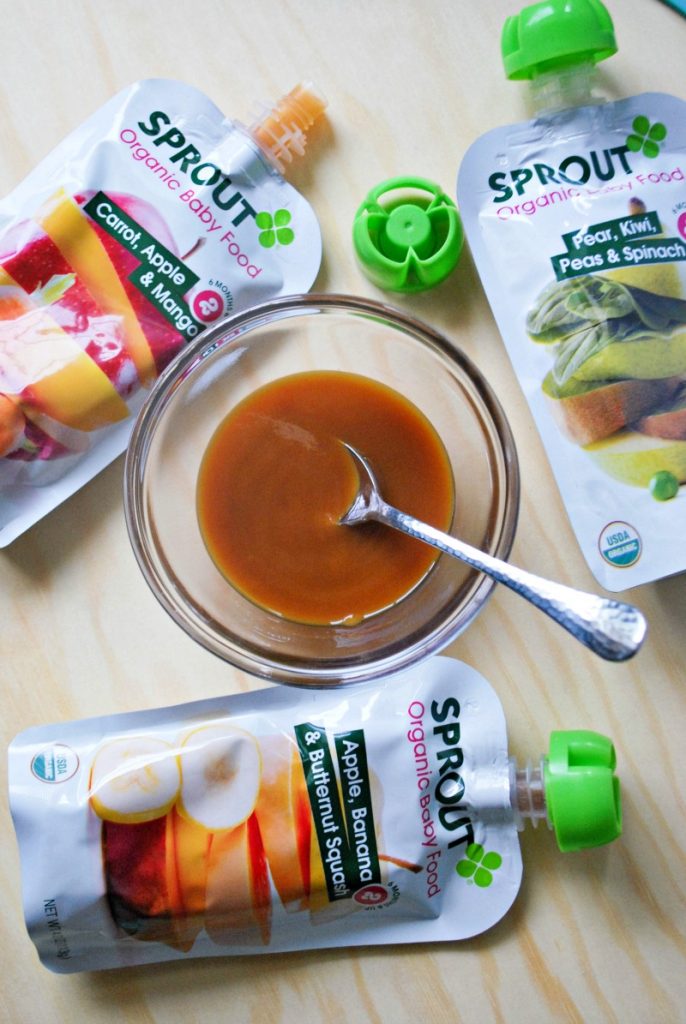 Sprout Organic Baby Food is made from the purest of ingredients that doesn't contain any fillers or chemicals. Just real, honest, pure ingredients that are good for your sweet baby.