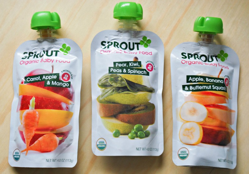 Sprout Organic Baby Food is made from the purest of ingredients that doesn't contain any fillers or chemicals. Just real, honest, pure ingredients that are good for your sweet baby.