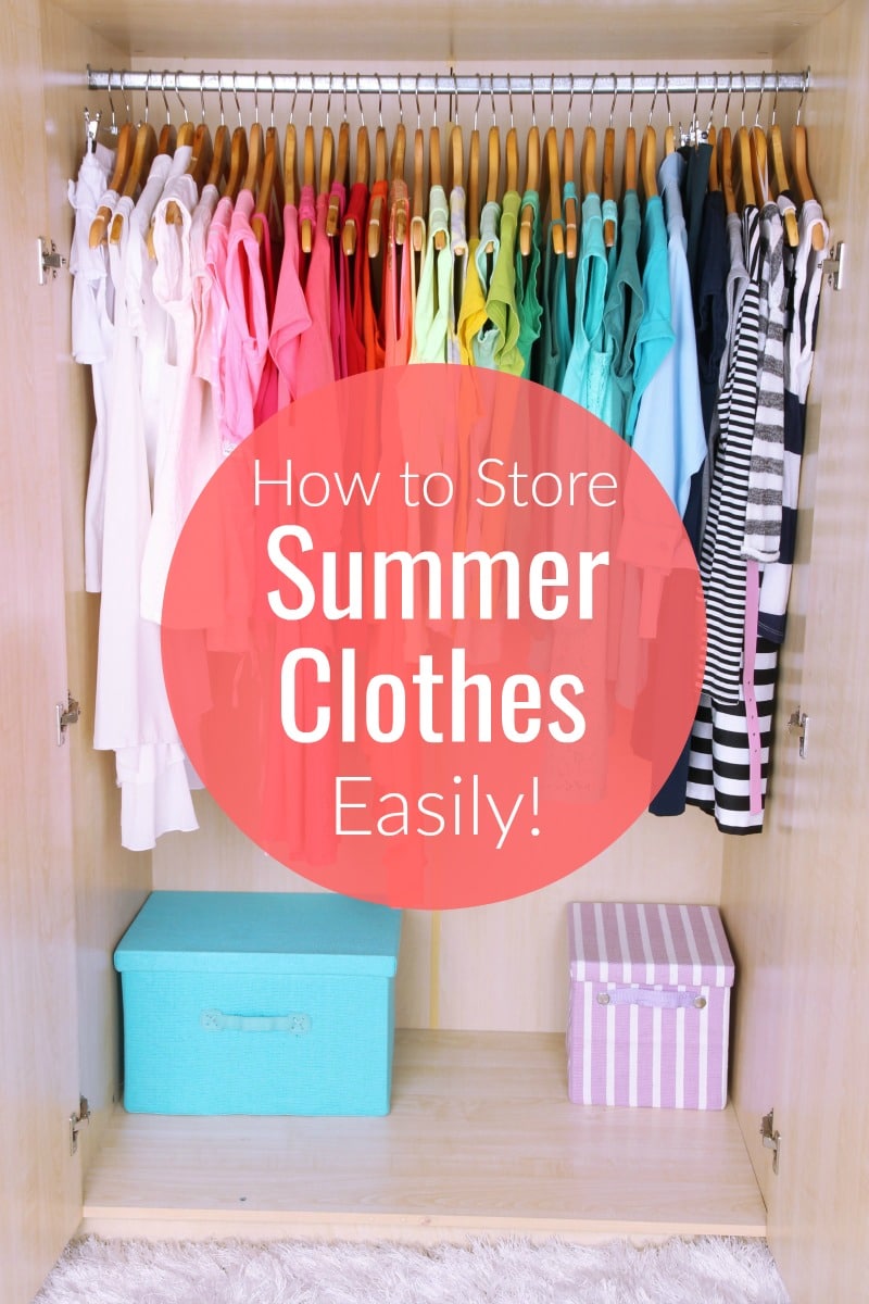 How to Store Summer Clothes 