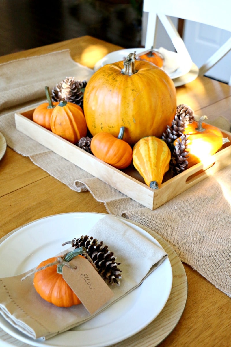 How to Create A Beautiful and Affordable Thanksgiving Tablescape All
