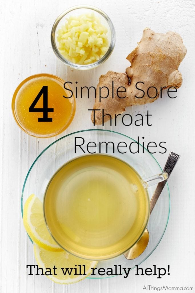 These 4 Sore Throat Remedies will have you feeling almost back to normal fast!