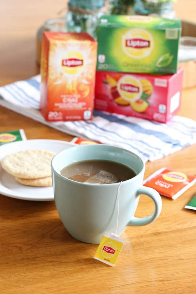 If you're looking for a great way to unwind and recharge each day, try having an afternoon tea time! I have a feeling you'll really look forward to it like I do! And when you do, try the NEW Lipton Tea Flavors that are now available nationwide! 