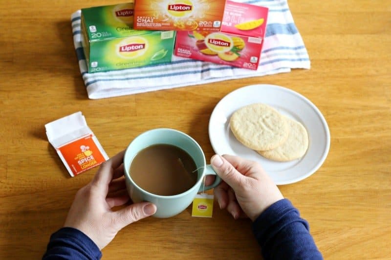 you're looking for a great way to unwind and recharge each day, try having an afternoon tea time! I have a feeling you'll really look forward to it like I do! And when you do, try the NEW Lipton Tea Flavors that are now available nationwide!