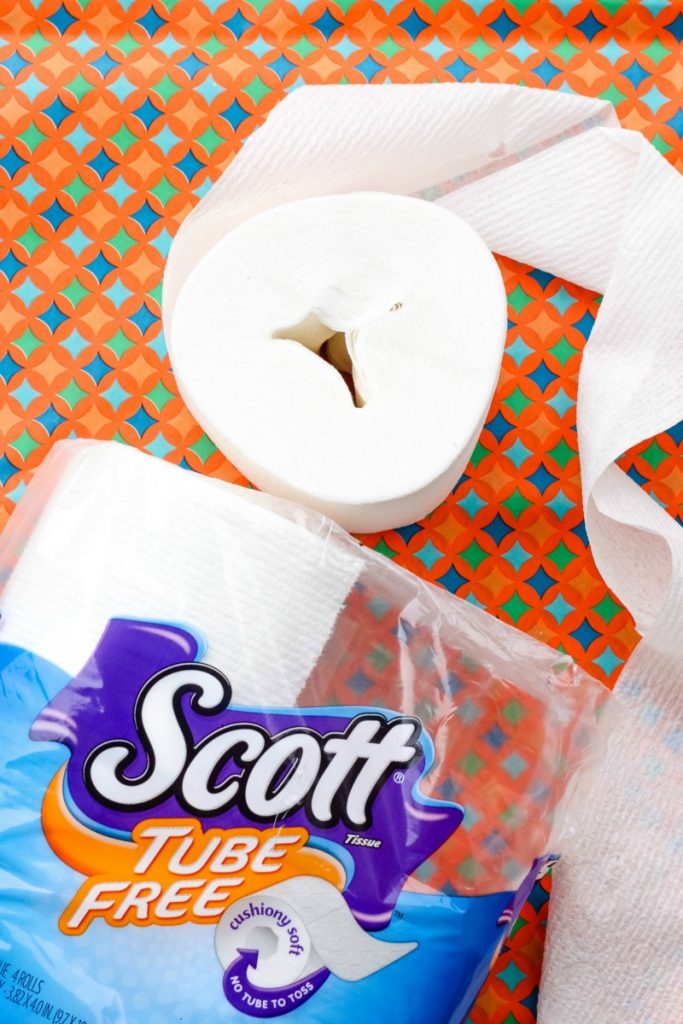 Have you started making small changes in your household that have a big impact on the environment? If you said, "YES", then great! If not...then I have a simple tip for you today that will make a HUGE impact on the world we live in AND it couldn't be easier - Scott Tube Free Toilet Paper!