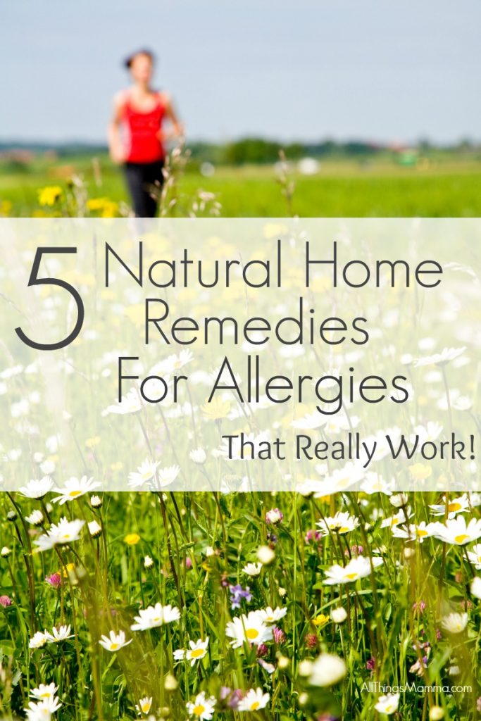 natural home remedies for allergies 