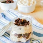 This Mocha Brownie Trifle is the perfect easy dessert for all chocolate and coffee lovers! Using instant coffee and a boxed brownie mix to have this dessert ready quickly!