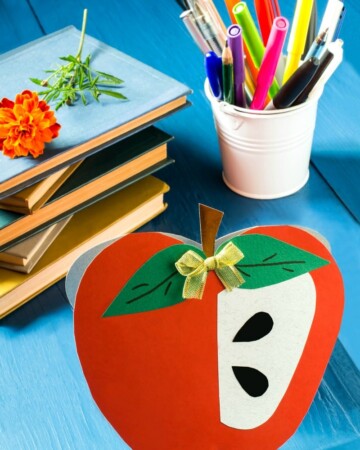Simple apple craft ideas for kids
