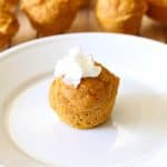 YUM! These 2-Ingredient Pumpkin Muffins are amazing!! AND only 2 Weight Watchers Smart Points each!