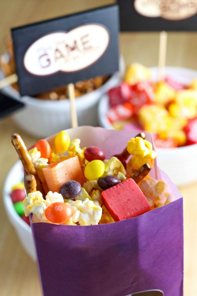 Get ready for the big game with this DIY Quick and Easy Game Day Snack Mix that is sure to please any crowd!