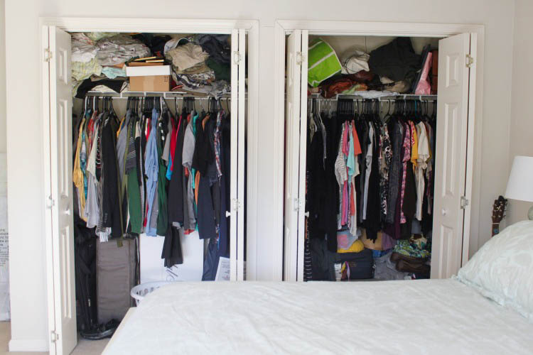 The Secret To Conquering Closet Clutter