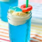 Shark Bait Ice Cream Floats