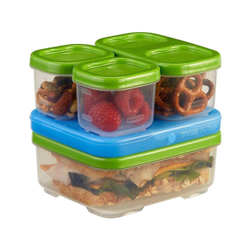 Stackable storage containers with kids 