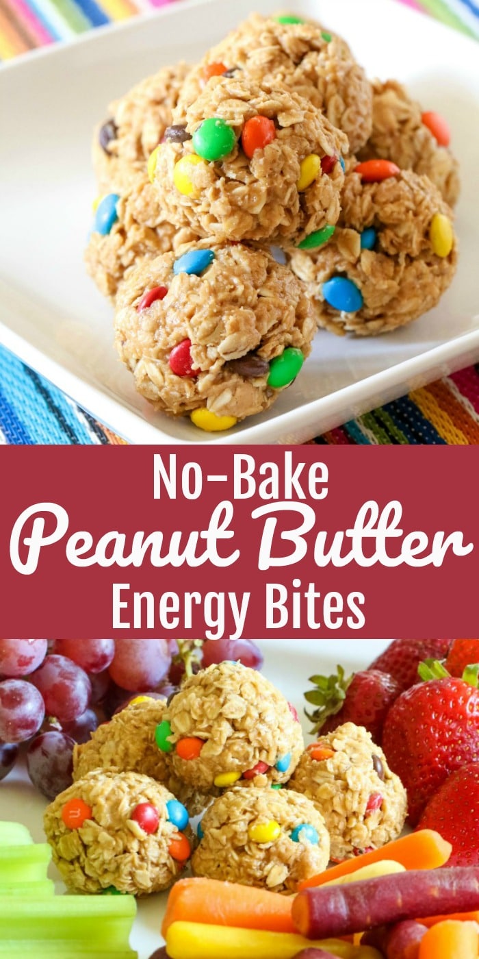 No-Bake Peanut Butter Energy Bites
