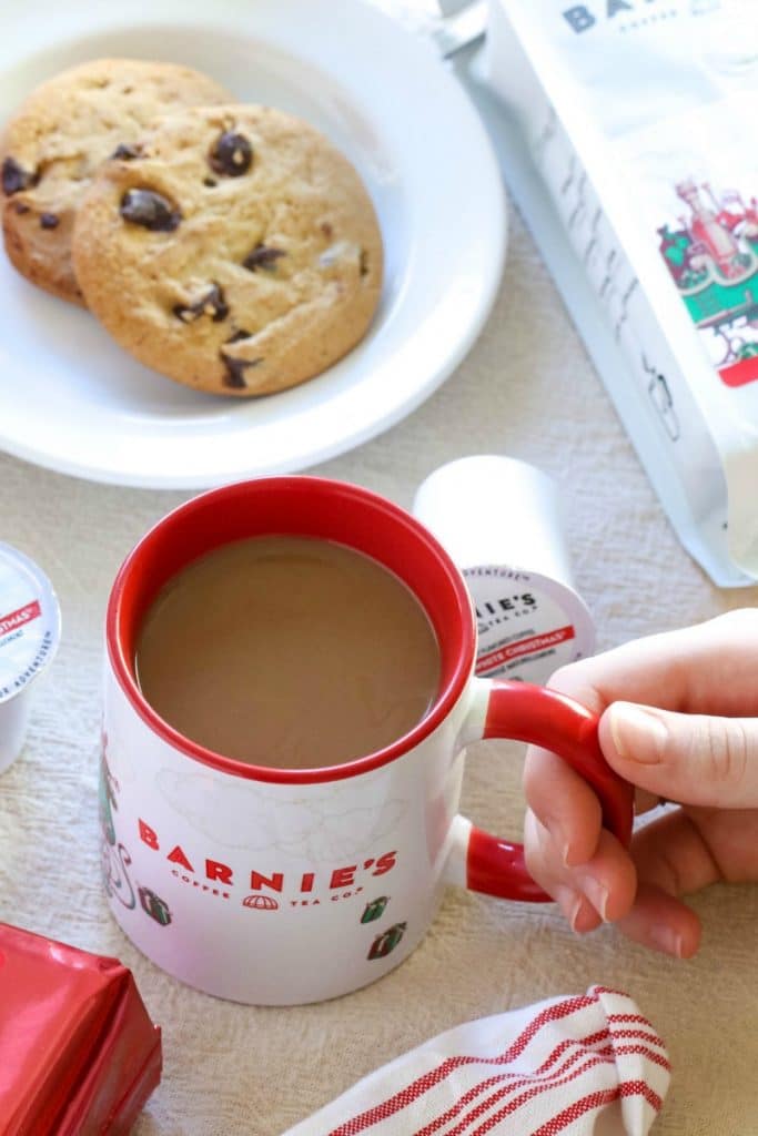 Enjoy the Holidays with Barnie&#8217;s Santa&#8217;s White Christmas Coffee