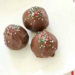 No-Bake Chocolate Chip Truffles