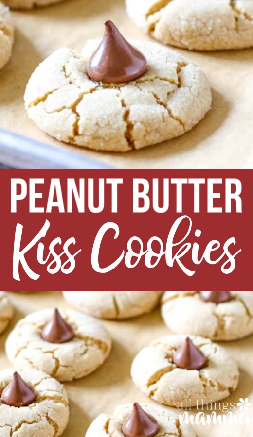 Peanut Butter Kiss Cookie recipe 