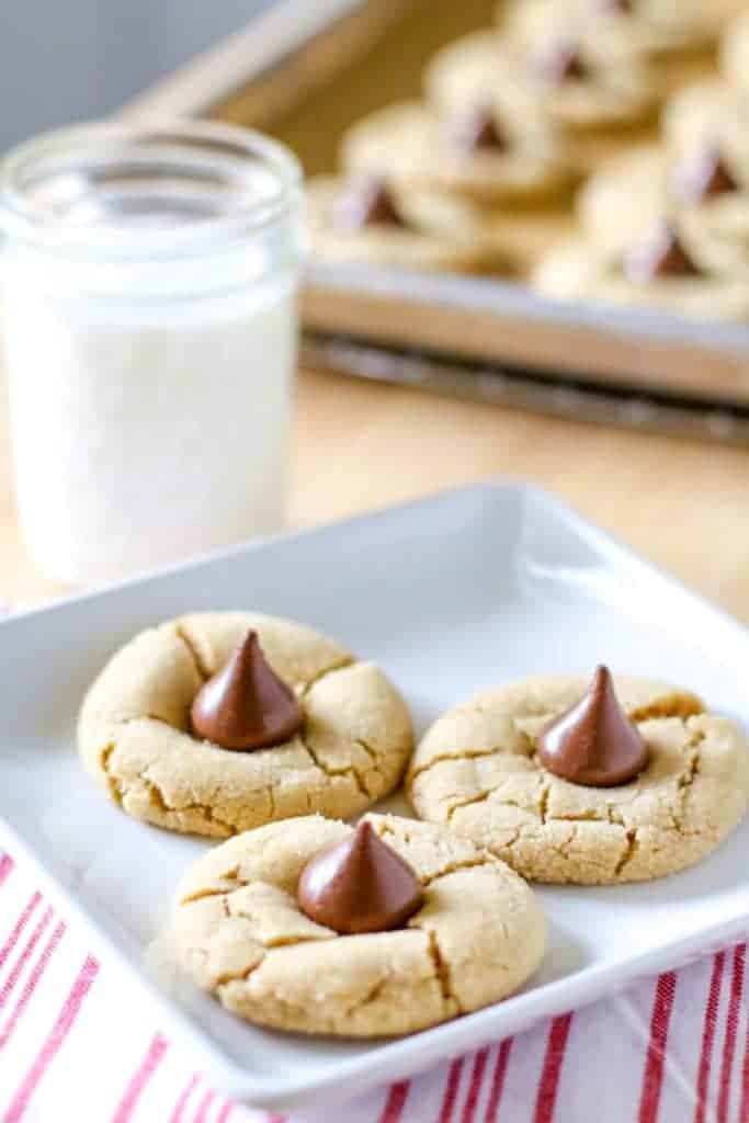 Peanut Butter Kiss Cookies All Things Mamma
