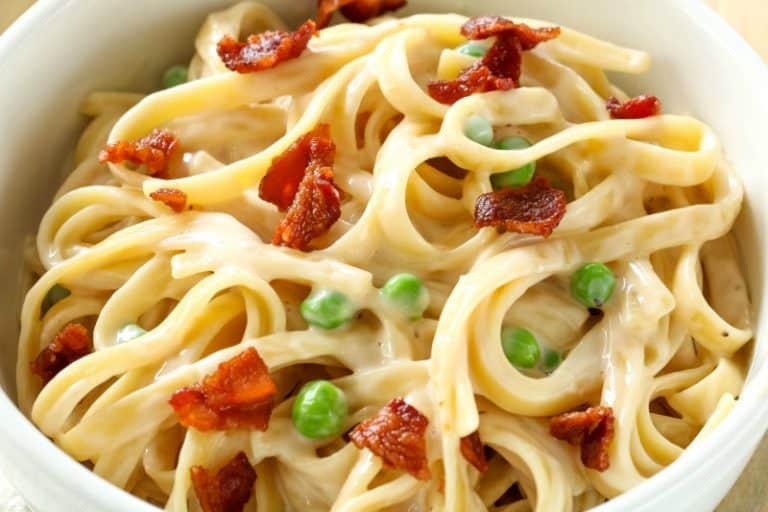 The Creamiest Fettuccine Carbonara Recipe All Things Mamma