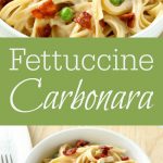 Fettuccine Carbonara Recipe