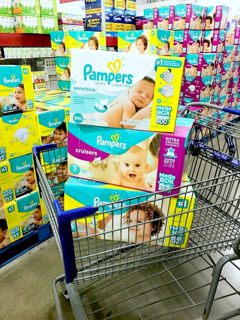 Stock Up on Pampers at Sam&#8217;s Club Right Now