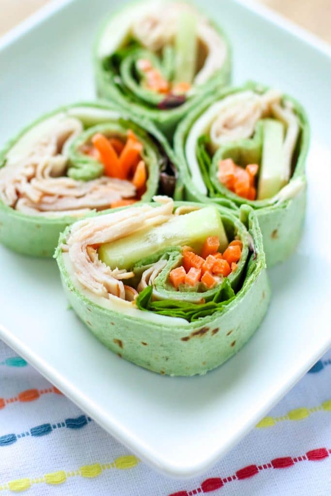 Turkey and Cheese Pinwheel Recipe
