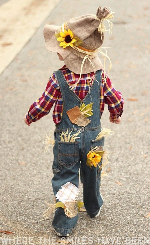 Homemade Kid Costumes- DIY Scarecrow.