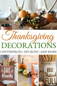 15 Easy DIY Thanksgiving Decorations - All Things Mamma